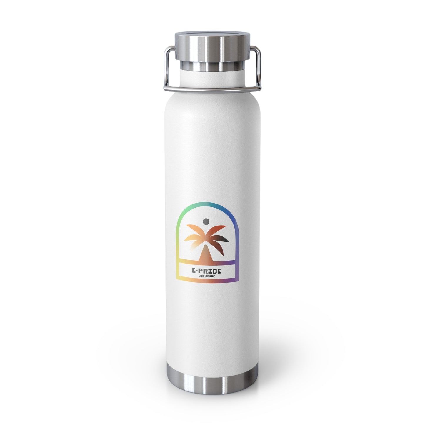 Copper Vacuum Insulated Bottle, 22oz (Pride)