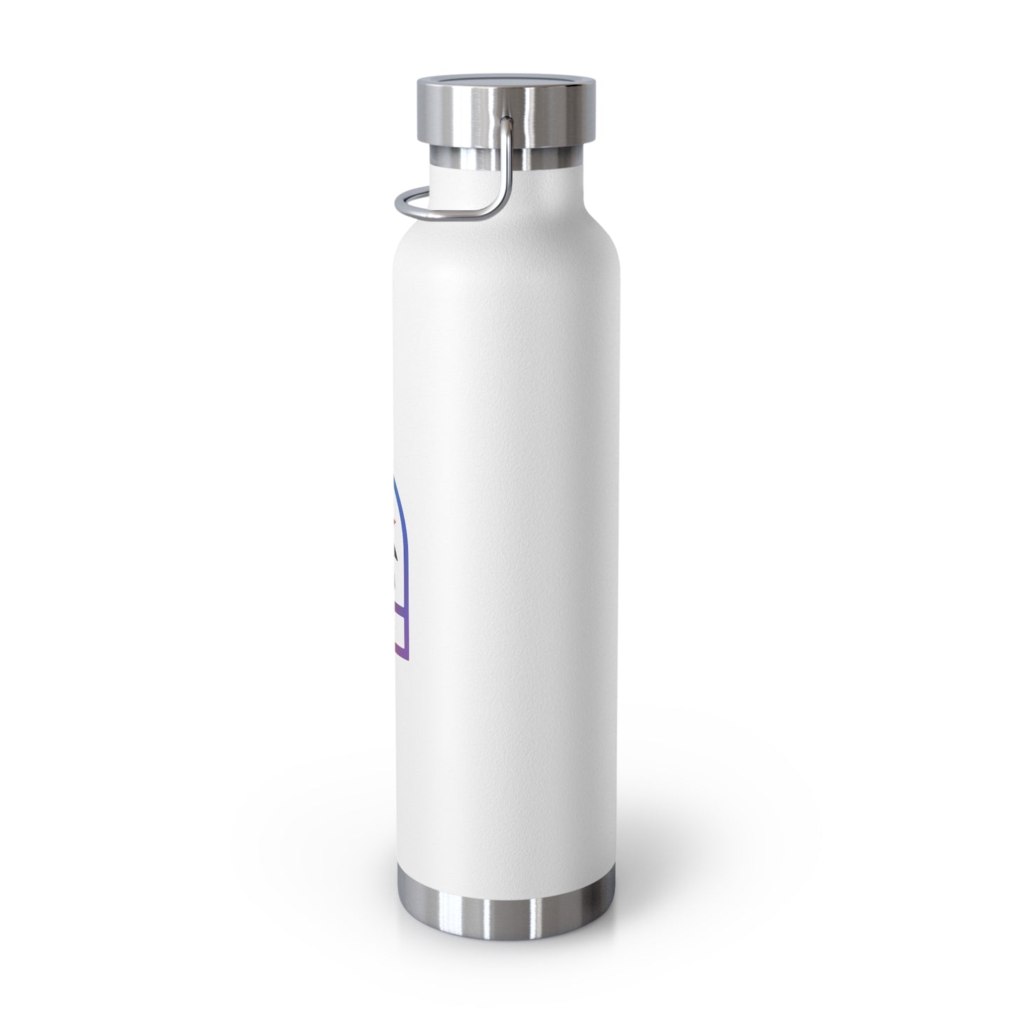 Copper Vacuum Insulated Bottle, 22oz (Pride)