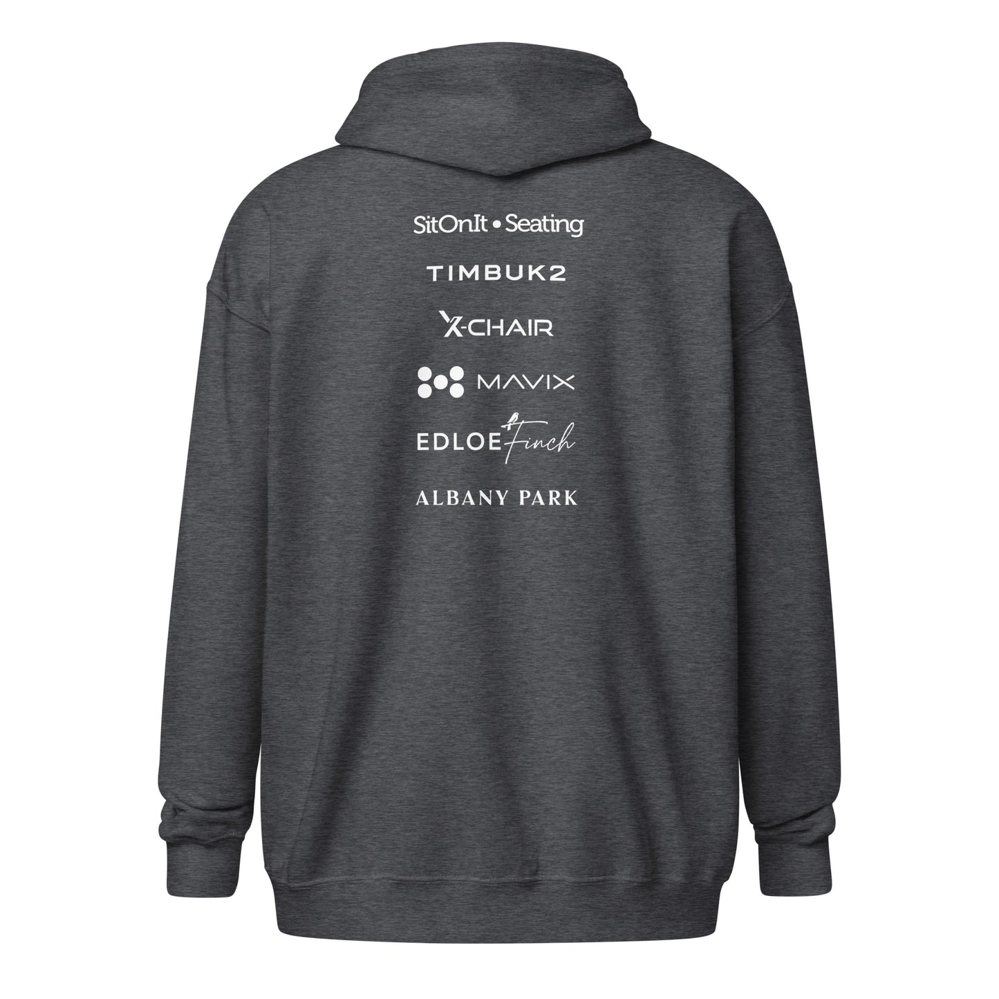 Unisex Fleece Zip Up Hoodie (Pride)