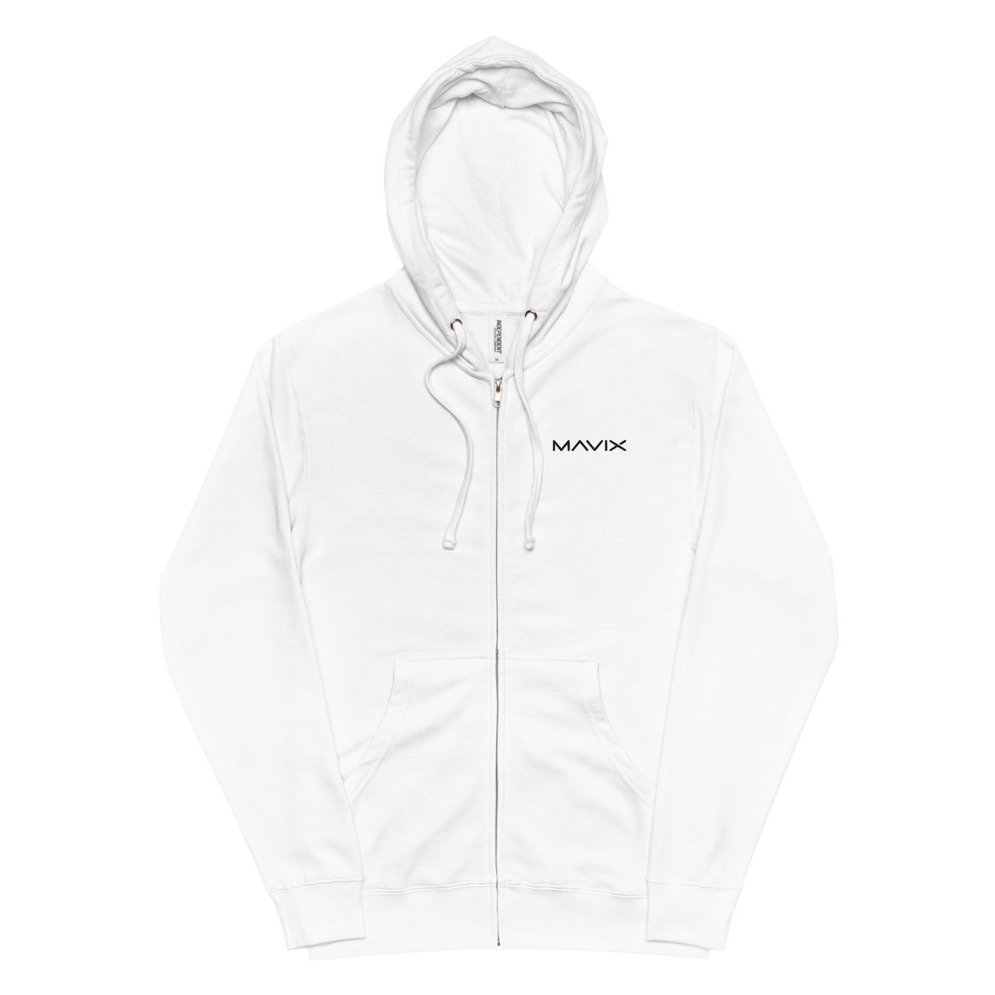 Unisex Fleece Zip Up Hoodie
