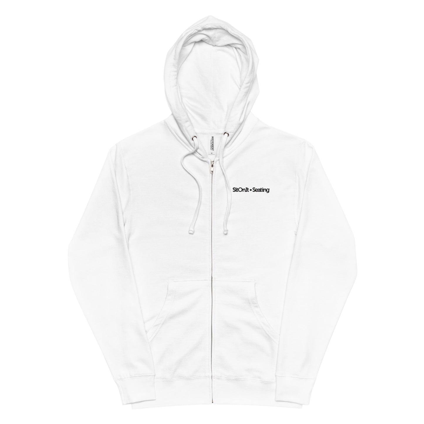 Unisex Fleece Zip Up Hoodie