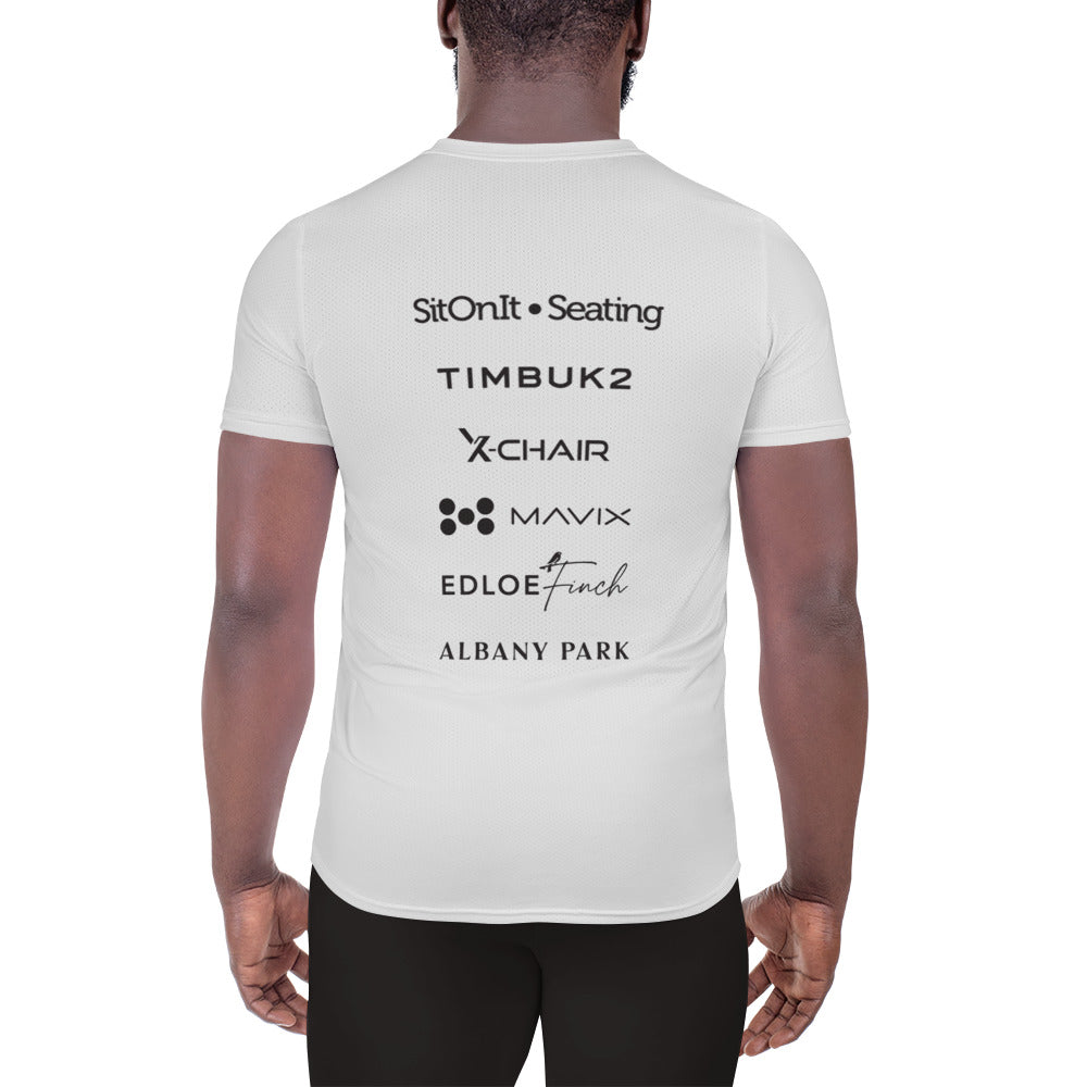 Exemplis Running Athletic T-shirt (Light Grey)