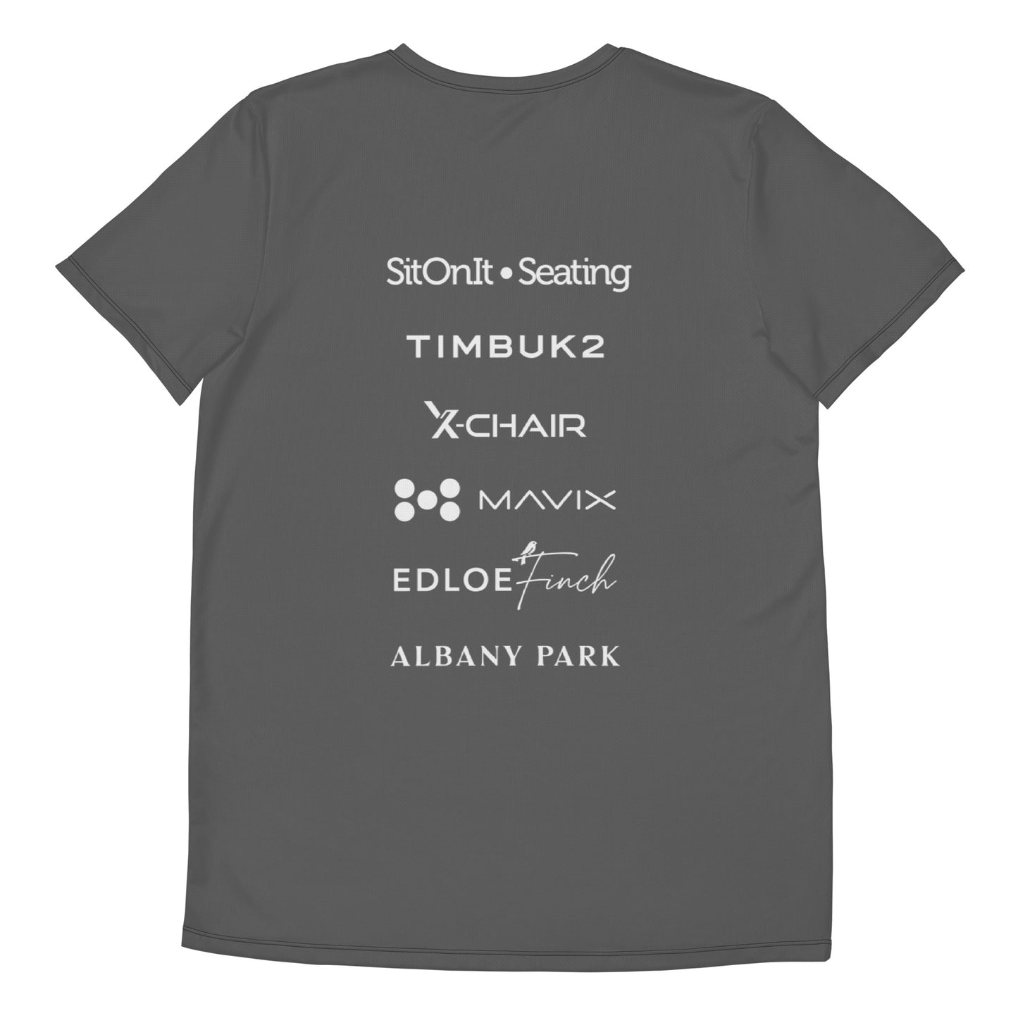 Exemplis Running Athletic T-shirt (Dark Grey)