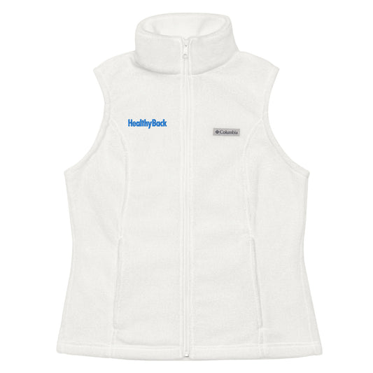 Women’s Columbia fleece vest (US Only)