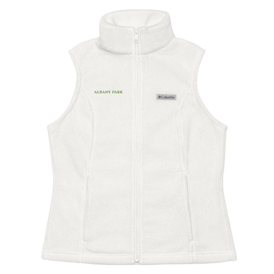 Women’s Columbia fleece vest (US Only)